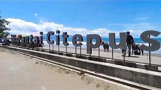 Very Beautiful Palabuhan Ratu Beach