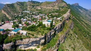 The North Caucasus. The beauty of Dagestan from a bird's eye view