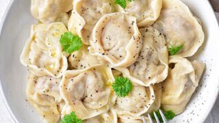 Pelmeni Traditional Foods Making