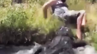 Just a little inche to his funeral
