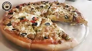 Tasty Chicken Fajita Pizza Recipe ♥️♥️♥️