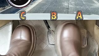 Driving demonstration + boots