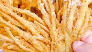 Jamur enoki dibikin ini