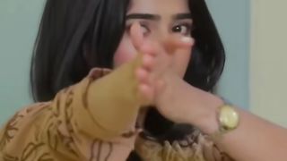 Beautiful drama scene as funny