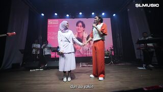 RIZKY FEBIAN FEAT PUTRI DELINA - INDAH PADA WAKTUNYA || LIVE AT KATA CINTA INTIMATE CONCERT