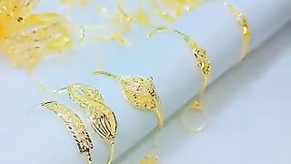 New gold bangles|| now design