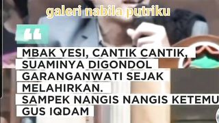 mbak yesi yg cantik ,suaminya di gondol nggarangan wati.