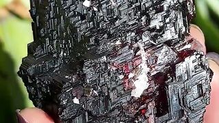 Etched Spessartine Garnet