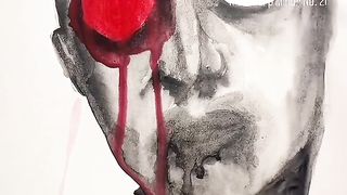 This painting gave me a very deep inner feeling... as if it was speaking about what is inside me