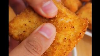 Chicken Cheese Bread Pillows