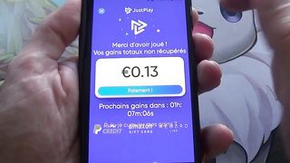 Je vous parle de just play une application qui vous paye pour jouet à l'heure jeux ????????