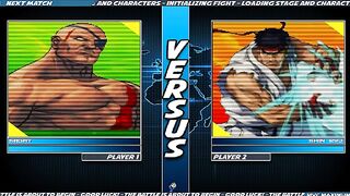 Sagat vs ryu: PELEA EPICA