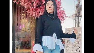 Areeka Haq Purple Dress Video Areeka Haq Leaked