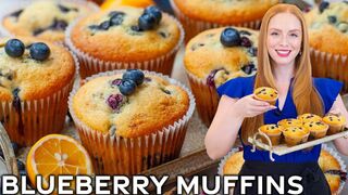 The Best Lemon Blueberry Muffins Recipe