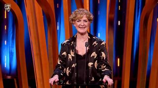 BAFTA Chair Sara Putt welcomes guests to the EE BAFTA Film Awards 2024