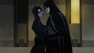 Catwoman Batman Flirting & Kissing - The Long Halloween