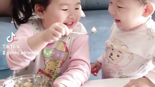 Cute toddler