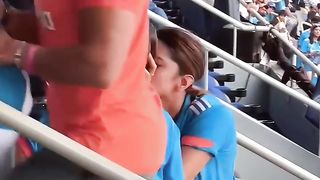 Deepika Padukone kissed SRK son Abram Khan at ICC World Cup _ IND vs AUS _ Honey Singh Songs.