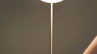 Cellphone under a lamp