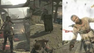 I have to fight with 2 shield men   Tomb Raider: Survival Edition PART-18 #shorts #gameoftrust