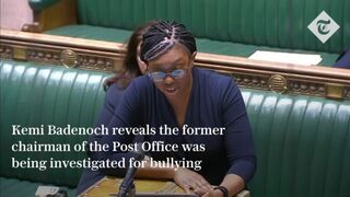 Ex-Post Office chairman was being investigated for bullying, says Kemi Badenoch