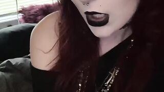 Cute goth girl
