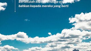 Selalu Bersikap Sopan dan Baik dalam Hidup