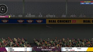 Huge six in real cricket 22