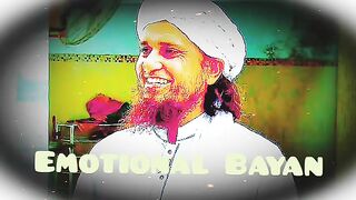Mufti Tariq Masoud speeches | Emotional Bayan | Ye Dunya khatam hone Wali He