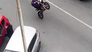 one wheeling bike drive | bike adventures | incident causing factors