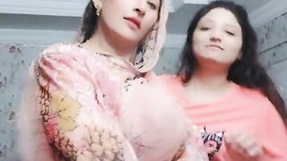 Local girls dance