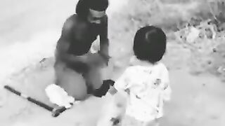 Cute girl with kind heart