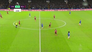 Chelsea [1] - 0 Bournemouth - Kai Havertz 16'