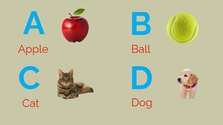 ABCD a to z alphabets, a for apple, A se anar aa se aam, Nursery rhymes ,phonics song, Ka se kabutar