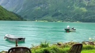 Beautiful view of nature with song