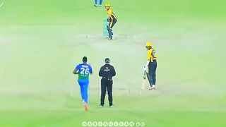 New batting by haider ali