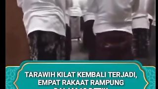 Sholatnya tercepat di dunia