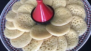 How to make Baghrir (thousand - hole crepe)