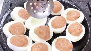 Eggs meat minced meat cooking #shorts #mincedmeat eggs.