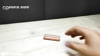 how to make Tiny Flamethrower at Home - how to make flash gun