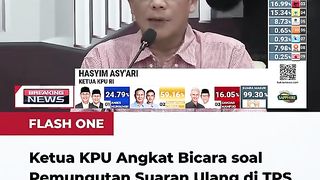 Ketua KPU Angkat bicara ? disimak video nya gae