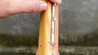 Ugly Handmade Bamboo Slingshot #shorts #carft #bamboo (3).