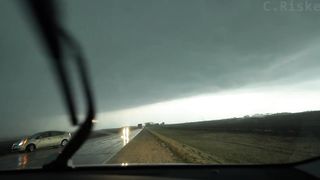 PRIUS STRUCK BY LIGHTNING.