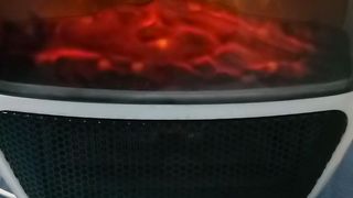This is my heater when it's turned on