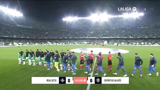 REAL BETIS 0 - 0 DEPORTIVO ALAVÉS _ RESUMEN LALIGA EA SPORTS(
