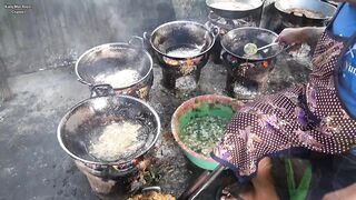CUMA NASI TELUR OMSET UGAL-UGALAN ANTRIANNYA NONSTOP!!!1000 TELUR LUDES TIAP HARI- WARUNG MBAK YUNI.