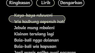 KISINAN 2 - Masdddho Ft Denny Caknan (Full lirik)