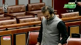 Very Emotional Speech Of PTI Senator Aon Abbas Buppi _ Express News.