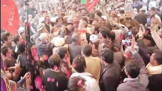 PTI's Nominated PM Omar Ayub Khan's Warm Welcome at his Hometown