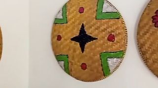 Tampah Painted Wall Decorations
